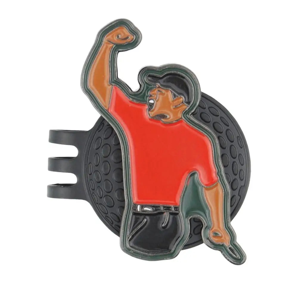 Golf Ball Marker- Magnetic Removable Metal Golf Clip