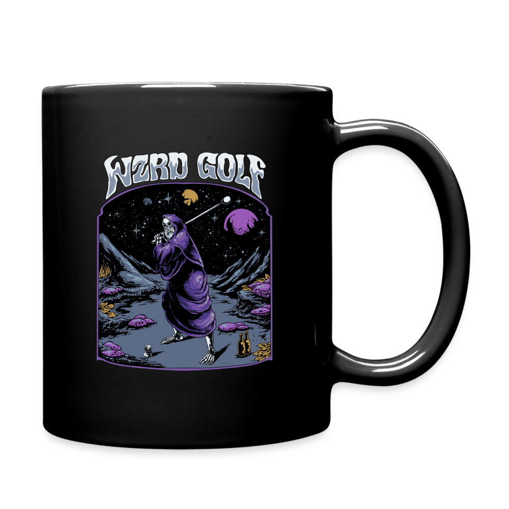 Wzrd Golf Coffee Mug - black