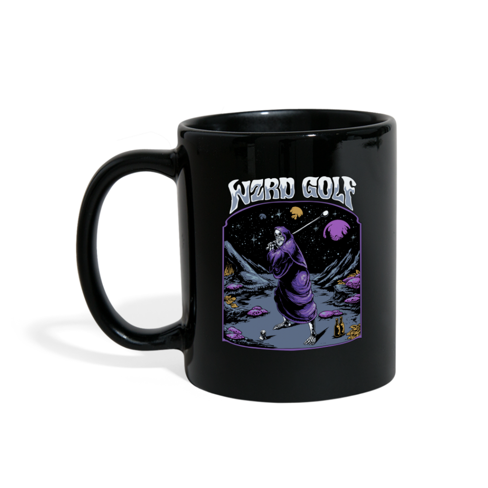 Wzrd Golf Coffee Mug - black